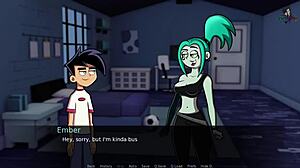 Sexy voice and big boobs in animated danny phantomlete