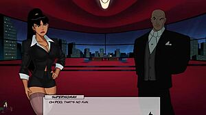 Hentai game of your dreams: Superwoman vs. Lex Ludlow