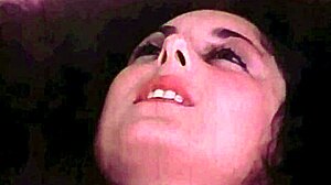 Retro British babe goes wild in retro porn video