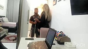 Brazilian amateur gets fucked from behind HD video