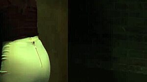 Blonde mistress, slut, and submissive slave love bondage, kanji, whipping