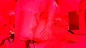 Fucking my wife in the red room
