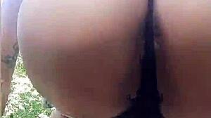 First taste of solo play for cute amateur
