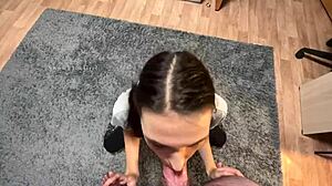 Desi girl gets a facial fuck