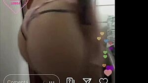 In conventional Madrugada funk I shake my rear and my anus