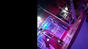 Various Venezuelan and Ecuadorian girls behave inappropriately at night club
