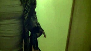 European babes enjoy threesome with barman in extreme piss drinking session