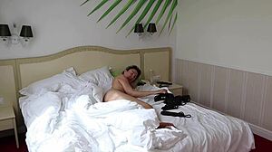 Sofi’s self-bondage scene 2.0: A tied and naked girl’s pleasure