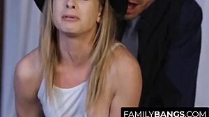 Kristen Scott and Mick Blue in Familybangs.com's Daddy and blonde duo.
