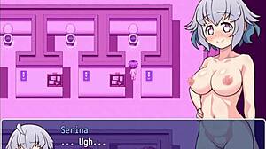 Serene Suzuyo's outdoor exhibitionism in anime-style hentai