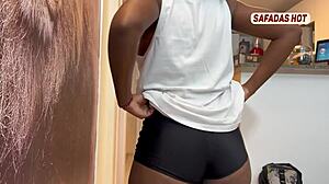 Big tits and tight ass get fucked in this gay fetish video