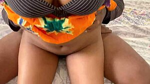 Indian step-siblings share a bed for some hot anal action