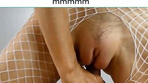 Enjoying a great orgasm with a smooth and hot cock