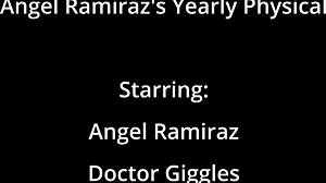 Angel Ramírez's yearly physical swab in a gynocom film
