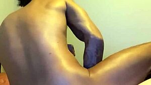 Ella has a sexy interracial scene with a rim job and a deep throat suckers