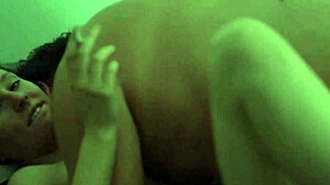 Big dick creampie in a hot scene with a naked couple