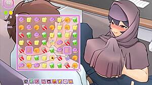 Hentai game with 3D animation and big tits