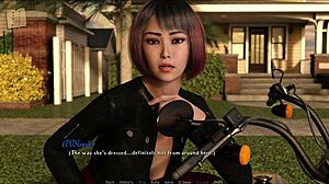Walkthrough of a text-based role-playing game on the PC