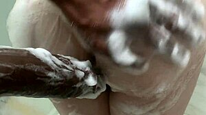 Old and young couple tries out anal sex