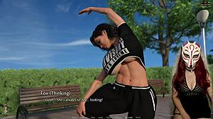 The golden boy: Chapter 6 with hot anime sex scenes and outdoor action