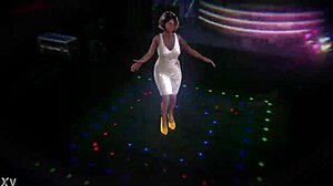 Dancing to hot funk music and having sex