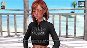 Visual novel walkthrough with Sunshine love 35 on PC