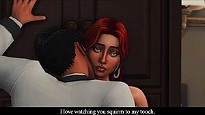Shemale Fucks Stepdaughter's Fiance in Sims 4 Wedding Chaos