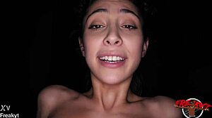 The Italian goddess Eva Generosi is passionately engaged in intense action