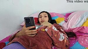 Rosibel, Stepdaughter, Seduces Stepfather for Raw Internal Finish