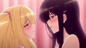 damn, virgin girl drilled by hot futanari in wild hentai action, so intense!!